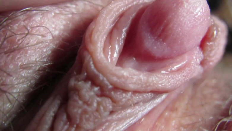 Cuteblonde666: Extremo close-up na minha cabeça com clitóris duro