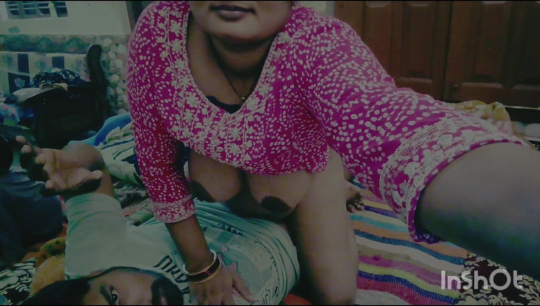 Cute brandy: Sexo indiano depois do jantar antes de descansar