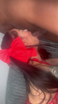MILF Gia Deepthroating on Big Black Cock Shortie