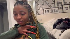 Slut me out: Small Petite Ebony Is Short on Her Rent