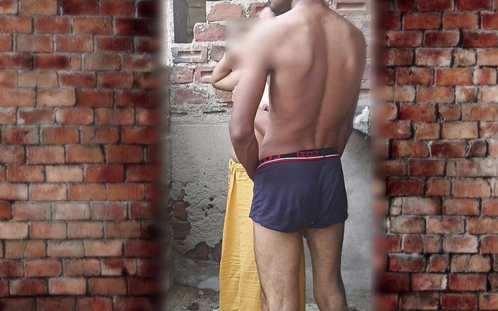 Fuckkkker: Мила choti sali ki chudai в старому будинку, секс на відкритому повітрі з аудіо на хінді Салі