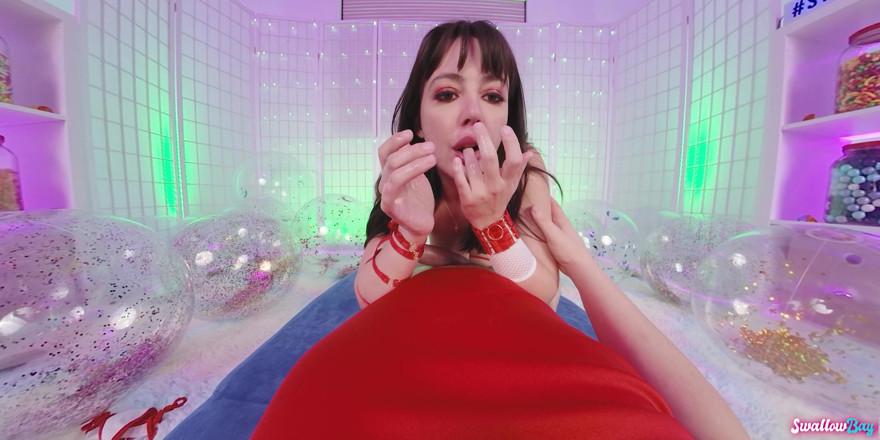 Swallowbay 2D: Horny Brunette Doggystyle POV Pounding