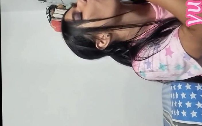 Yulieth Gomez: Horny Stepmother Seduces Her Stepson and Swallows All His Cum
