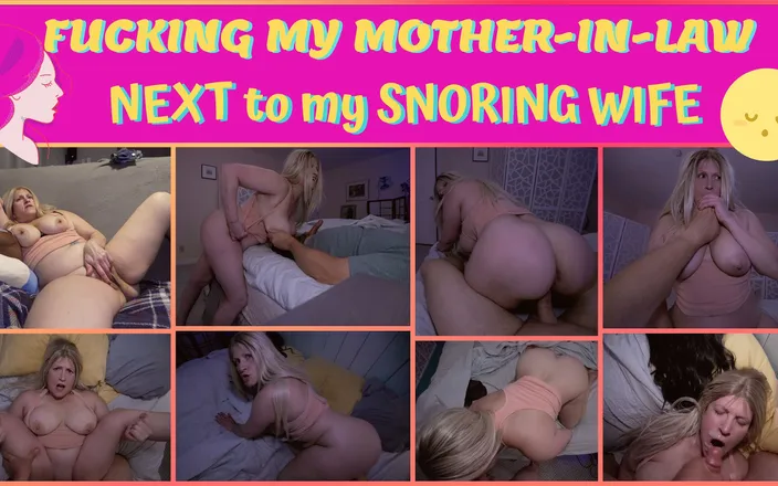TabithaXXX: Mother-in-law Fucks Son-in-law Next to Resting Wife - 4K