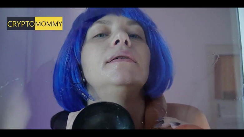 Crypto Mommy: Смоктання 2 ділдо