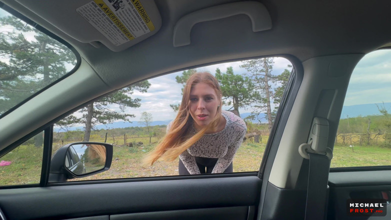 MichaelFrostPro: Young Hitchhiker Girl Her Fare with Her Anal Hole