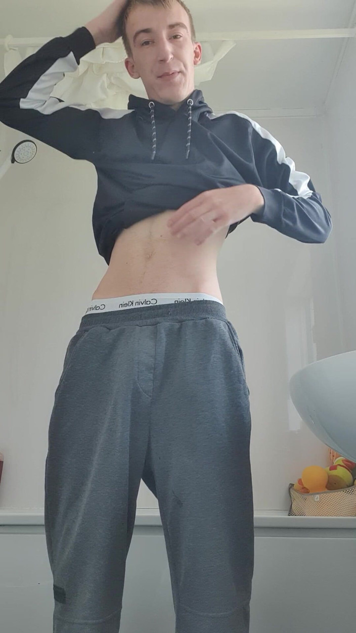 Adamross: Teen Getting Out of Bath All Wet