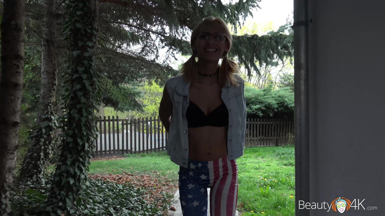 Teen Mega World: Nerdy Blonde Fucks Like a Pro