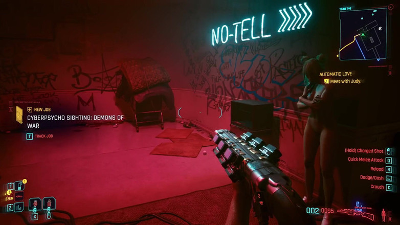 LewdArcade: 赛博朋克 2077 金星性爱场景色情游戏