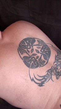 Bearfilms Tattooed Skott Locke Craves for Lobo Al Hairy Ass