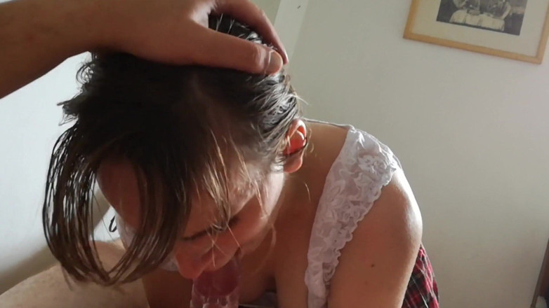 Sub Slave: Deep-throated, Horny, Mouth-pleasing POV