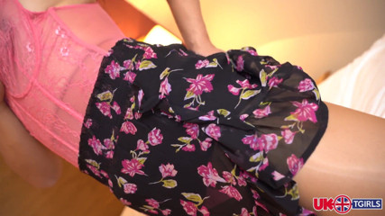 UK TGirls: TGirl Alina Wang is horny