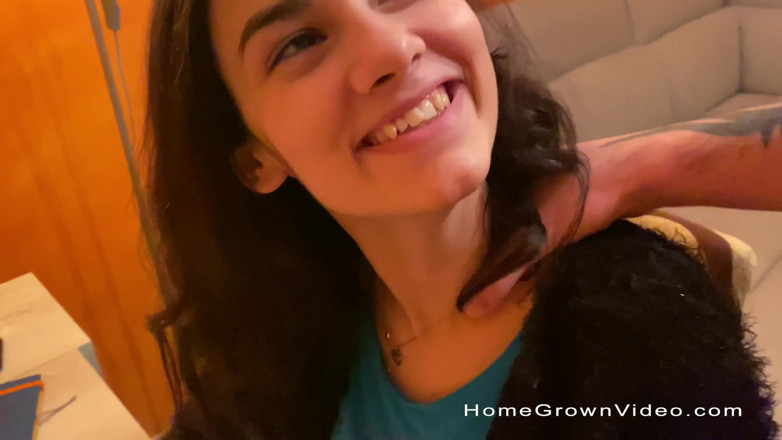 Homegrown Video: Cute Sofia Gets a Facial