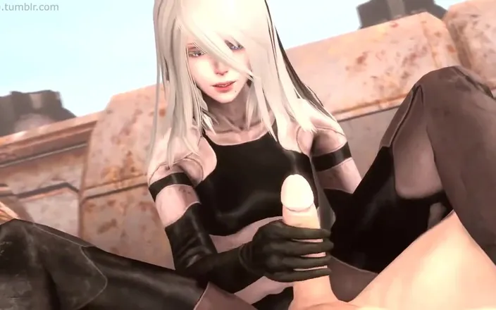 Velvixian 3D: Yorha A2 Sexy Handjob