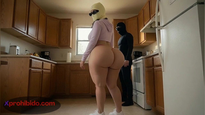 Xprohibidox1: Petite Big Ass Girl Bouncing Her Massive Ass