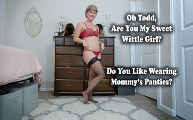 Housewife Ginger: Nosíš ráda máminy kalhotky