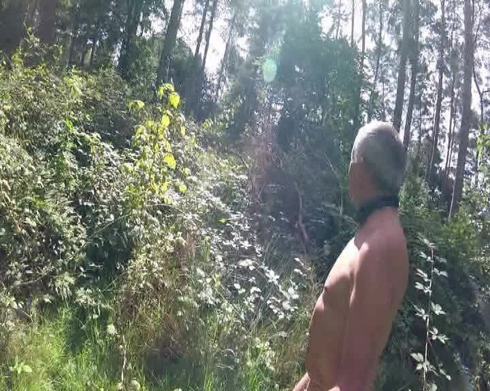 Andy: Дрочка в лесу