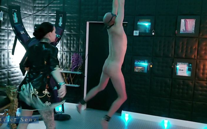 Strict Senz: Miss Alessa Milano Hanging &amp; Whipping