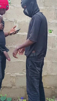 Bend Ebony Sibuk Berkrim Di Bangunan Yang Belum Siap