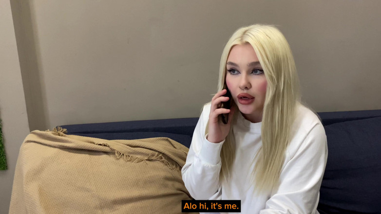 Blondessa: Slut Wife Sucked Husband's Boss