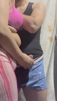 Velký zadek a velká prsa arabská dívka