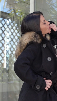 German Scout - Big Tits Cougar Bianka Blue Pick up for First Casting Fuck