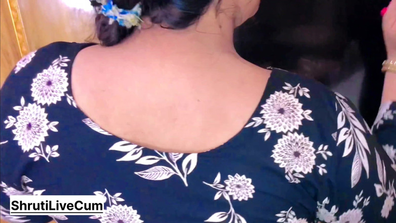 ShrutiLiveCum: ชรุติมีความสุขมากหลังเย็ดกับเจ้าของบ้าน พูดสกปรกเต็มปาก เสียงฮินดี