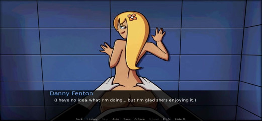 Hentai World: Amity park - foda quente no chuveiro