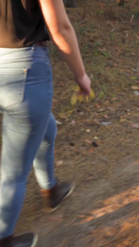 Worship My Walking Wiggle Ass w Blue Jeans