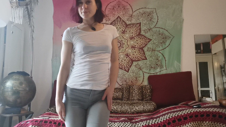 Miss Flora: Apenas mostrando meu abdominais com cinta-