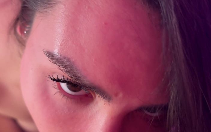 Mandy Sweet studio: POV 핸잡 + 오럴 + 리밍 + 입에 사정!