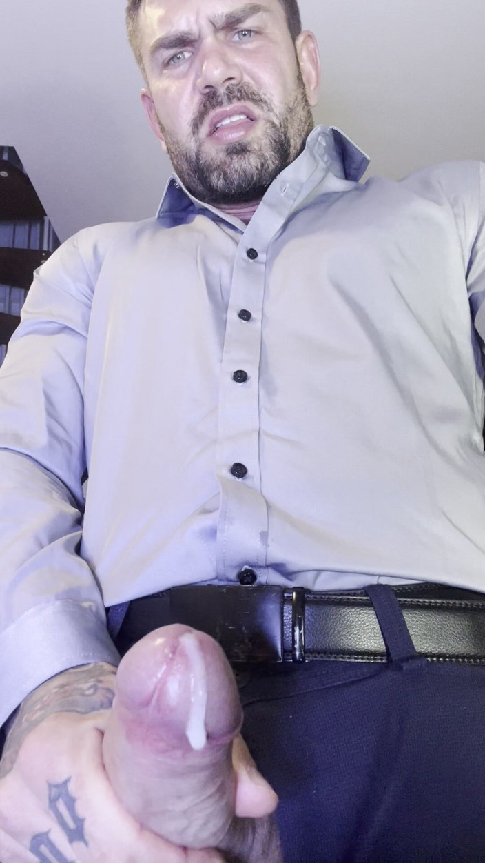 Juan Lucho Gay: Young Man in a Shirt Jerks off