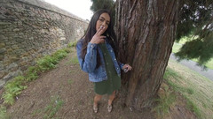 VR smokers HD-2D Videos Only: Kim Model - Mighty Oak