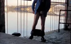 Ufff. Hot Guy Jerk and Cumshot on Street