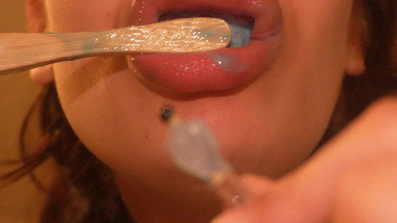 AmayaMori: Giantess Mouth Close up Tiny Husband Faces His Biggest Fear