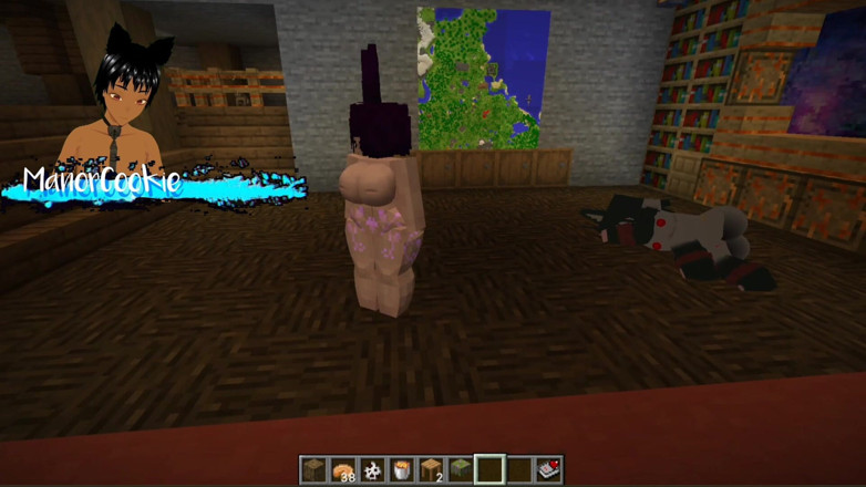 Manor Cookie: Minecraft figura - încercând câteva modele noi, cum ar fi această femeie...