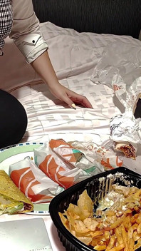 Nicole Chubby Fries and Nude Tease