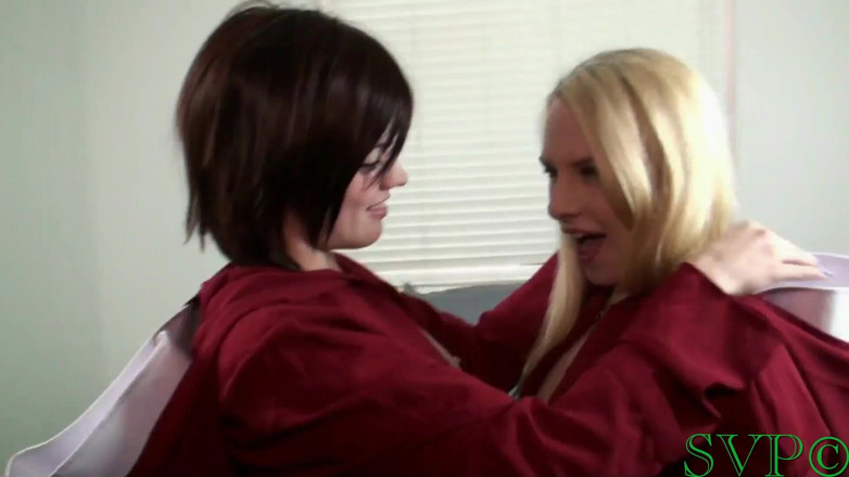 Hot lesbian Stepmothers & stepdaughters: Two Special Society Members Have Secret Get Together