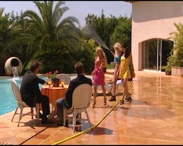 Deutsche Frauen: German Dolls Getting Assfucked Hard by the Pool