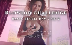 Blowjob challenge. Day 7 of 9, basic level. Theory of Sex CLUB.