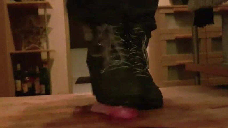 ironball1983: POV Trampling &amp; Stomping with Boots Hard - Footjob &amp; Cock Crushing - Trọng...