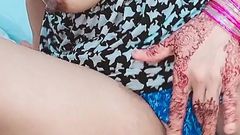 Netu and Sara Together in Action Teasing in Lesbian Sitting Showing Boobs and Pussy Moaning Hot and Loud in Bedroom