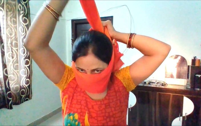 Selfgags classic: Echte indische Vlogger-ehefrau: Zum allerersten mal geknebelt!
