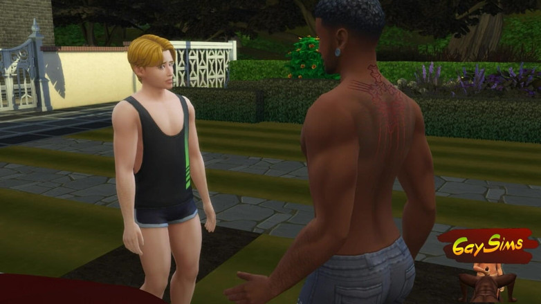 Dirty gay Sims: Feminización Y Marido Se Convierte En La Puta De La...