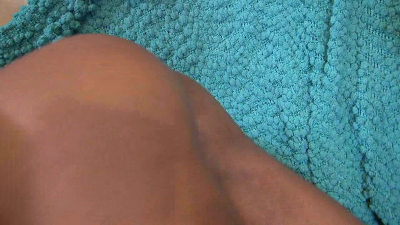 Lesbian Illusion: Two black lesbian teeny...