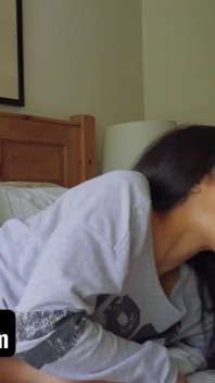 SisLovesMe - Lusty babe flashes her tits seducing big stepbro so he would give her a ride