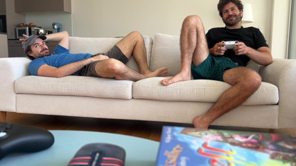 ElioBotticelli: Straight Buddie Helps Jerking off