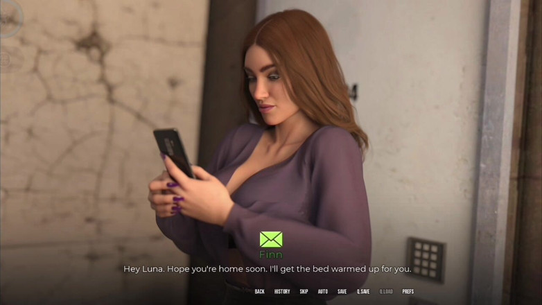 Captain ero gaming: In beveiliging- Luna reinigt oude perverse Gary's appartement