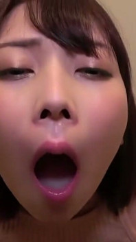 Triple Finish with an Idol Level Beauty. Creampie and Faceshot in an Overloaded Three Climax Session!