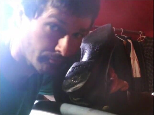 Henry029: Licking riding boots